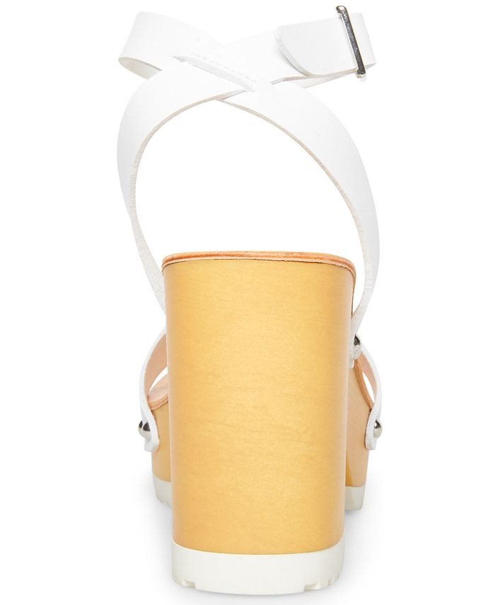 Madden Girl Caprise Wooden Platform Sandals Macy's