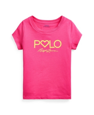 Little Girls Logo Cotton Jersey T-shirts