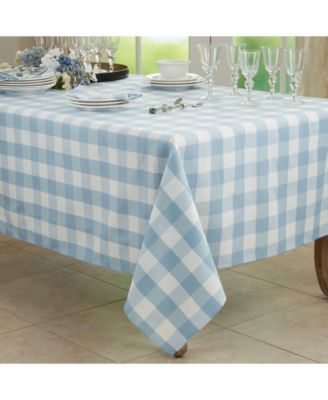 Buffalo Plaid Design Cotton Blend Tablecloth, 70" x 70"
