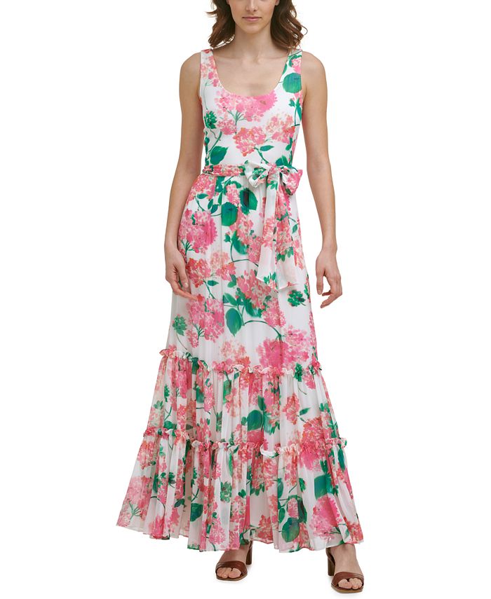 Macy's calvin 2025 klein maxi dresses