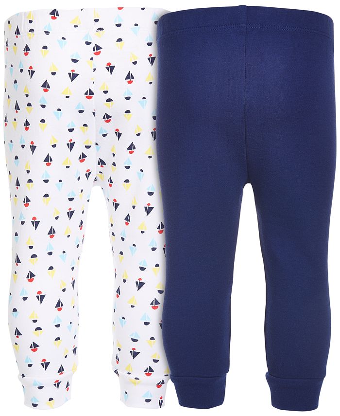 First Impressions Baby Boys 2Pc. Cotton Jogger Pants Set, Created for