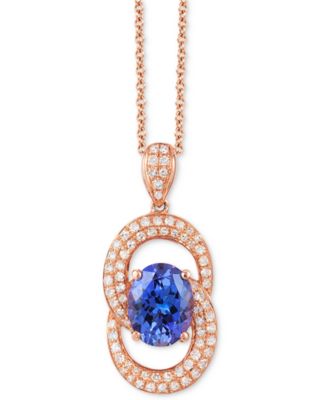 effy tanzanite pendant