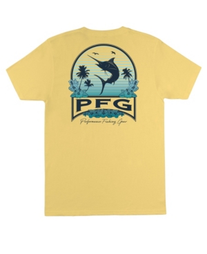 Columbia Men's Performance Fishing Gear Charter Short Sleeve T-shirt In Sunlit
