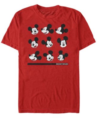 Fifth Sun Men's Mickey Classic Mickey Expressions Short Sleeve T-shirt ...