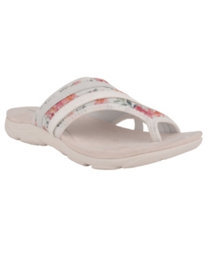 Easy Spirit Women's Lola Flat Comfort Sandals Women's Shoes