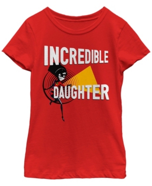 Big Girls Incredibles 2 Incredi Daughter Short Sleeve T-shirt