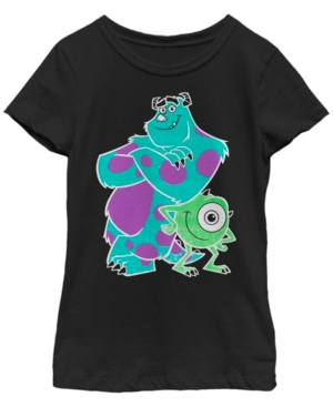 Big Girls Monsters Inc-Monsters University Buds Short Sleeve T-shirt