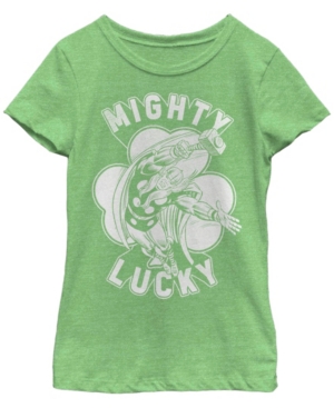 Big Girls Marvel Lucky Thor Short Sleeve T-shirt