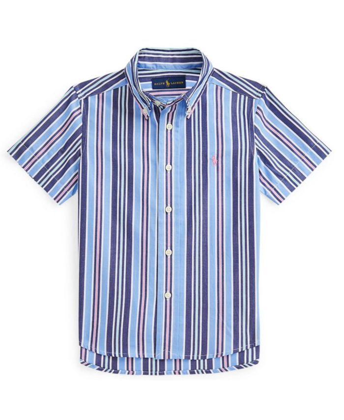 Polo Ralph Lauren Toddler Boys Striped Shirt & Reviews - Shirts & Tops - Kids - Macy's