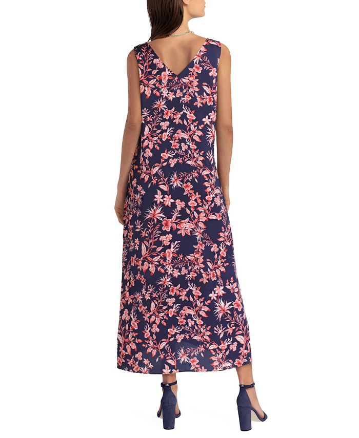 Gigi Parker Women's Sleeve Less Cascade Maxi Dress & Reviews - Dresses ...