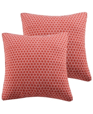 Levtex Clementine Spring 2-pc. Sham Set, European In Coral