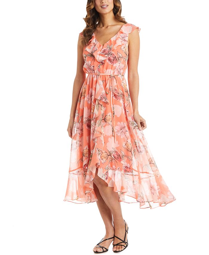 r and m richards high low dress