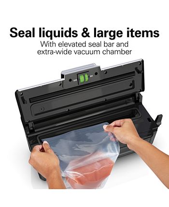Hamilton Beach NutriFresh Vacuum Sealer for Liquid & Dry Food - Macy's