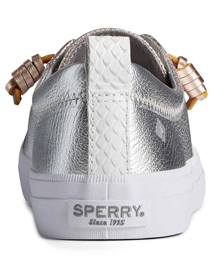sperry metallic sneaker