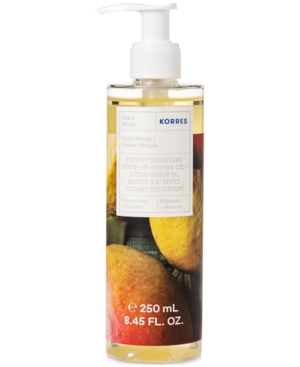 Shop Korres Guava Mango Instant Smoothing Serum-in-shower Oil