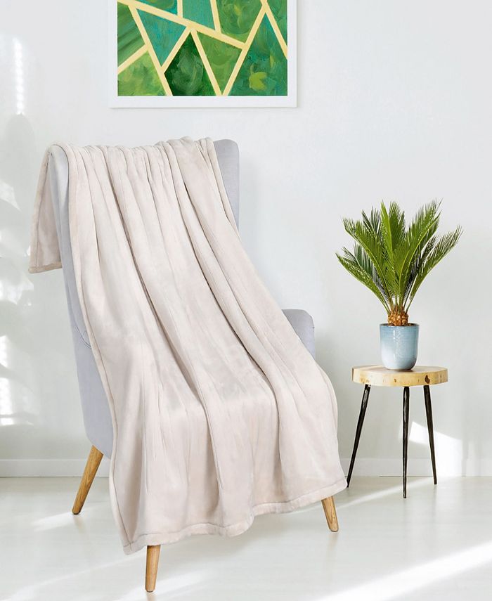 Westinghouse Heated Throw Velour with Sherpa Reverse, 50" x 60