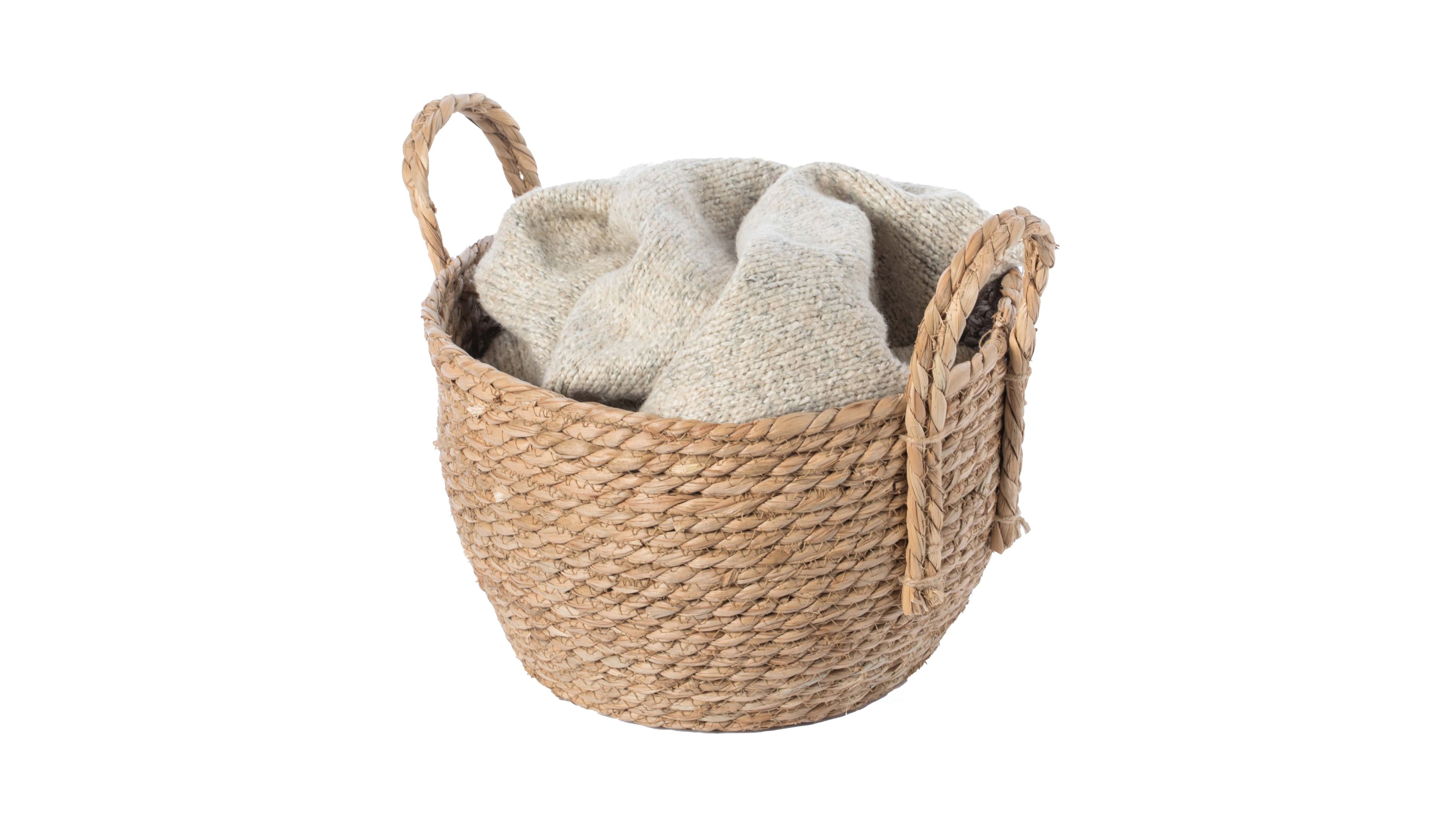 Happimess Camden Vintage Industrial Handmade Set of 6 Wire Metal Nesting Storage Baskets