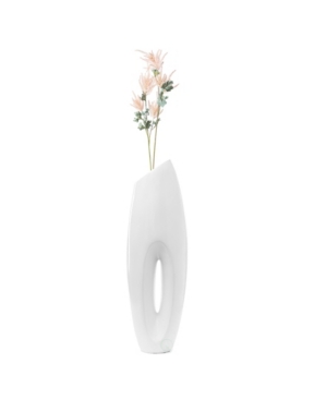 Uniquewise Modern Large Floor Vase In White