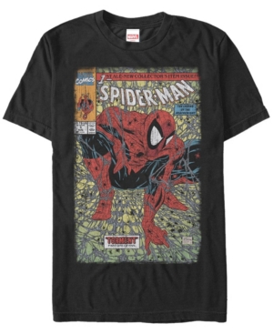 Fifth Sun Men's Spider Torment Short Sleeve Crew T-shirt In Black