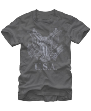 Fifth Sun Men's Simple Short Sleeve Crew T-shirt In Charcoal