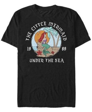Fifth Sun Men's Mermaid Beach Short Sleeve Crew T-shirt In Black