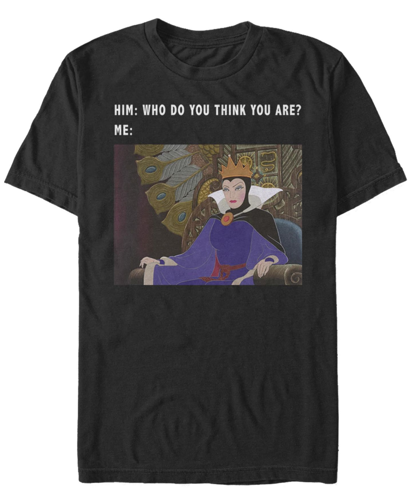 Мужская футболка Fifth Sun Evil Queen Meme Short Sleeve Crew, цвет: Чёрный — фото 1