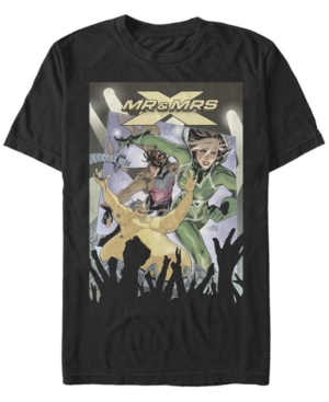 Men's Marvel Mr Mrs X Short Sleeve Crew T-shirt