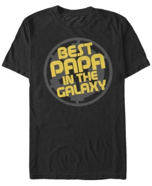 Fifth Sun Men's Empire Papa Short Sleeve Crew T-shirt In Black