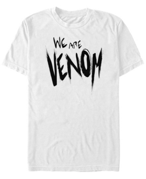 Fifth Sun Men's We Are Venom Slime Short Sleeve Crew T-shirt In White
