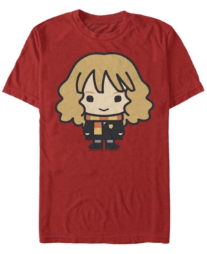 Fifth Sun Men's Chibi Hermione Short Sleeve Crew T-shirt In Red