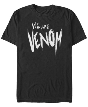 Fifth Sun Men's We Are Venom Slime Short Sleeve Crew T-shirt In Black