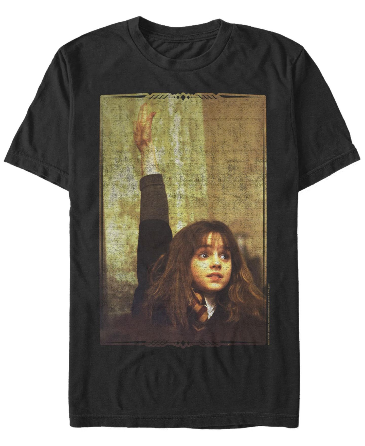 Мужская футболка Fifth Sun Hermoine Hand Raise Short Sleeve Crew, цвет: Чёрный — фото 1