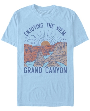 Shop Fifth Sun Men's Grand Canyon Short Sleeve Crew T-shirt In Light Blue