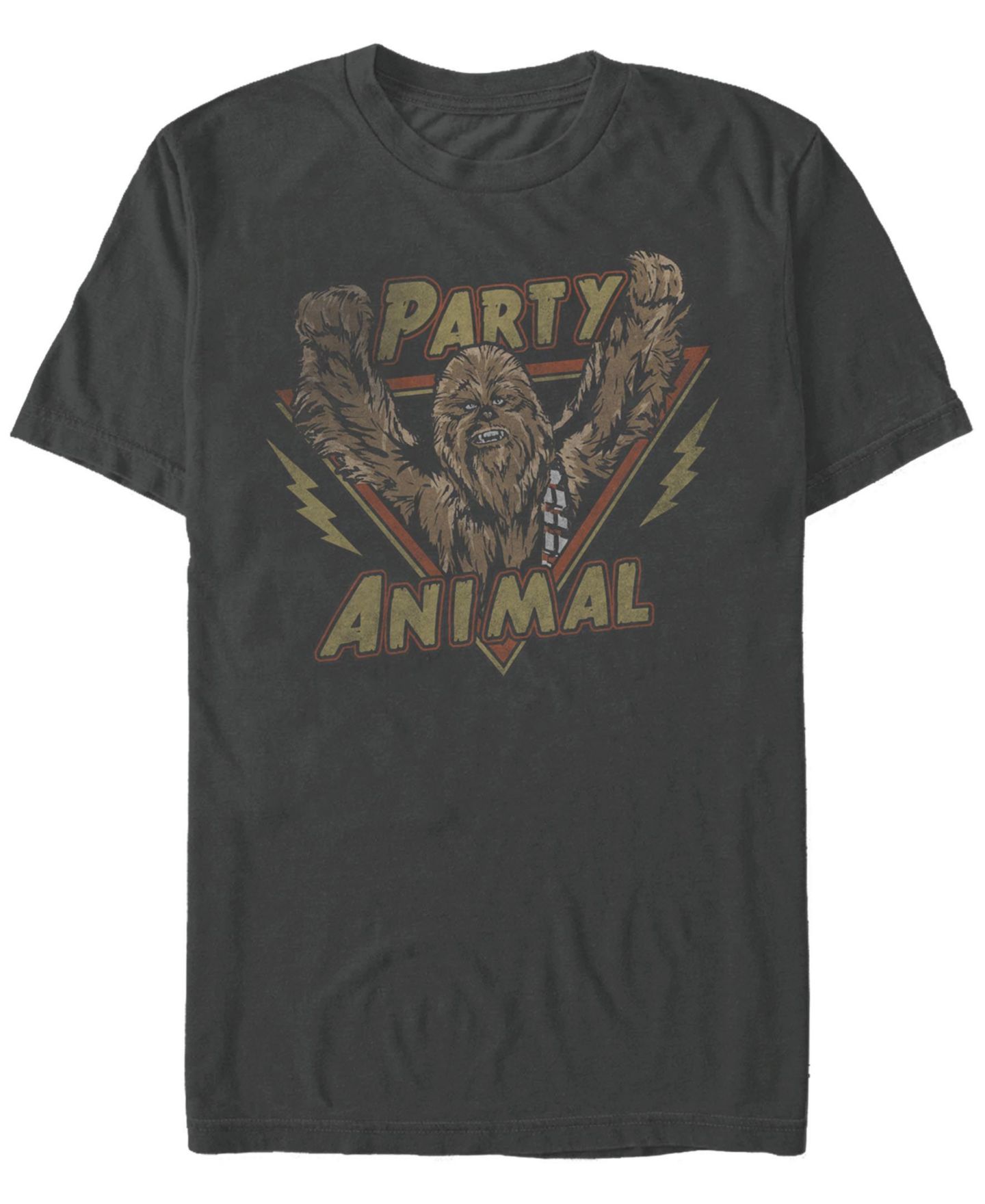 Мужская футболка Fifth Sun Party Rock Short Sleeve Crew, цвет: Угольный — фото 1
