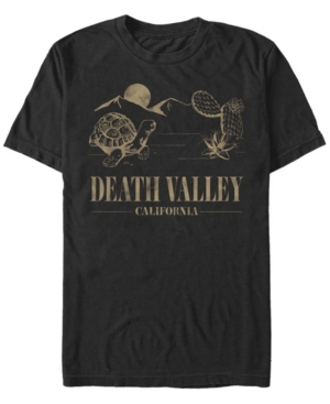 Fifth Sun Men's Valley Tortoise Short Sleeve Crew T-shirt In Black