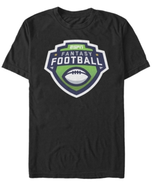 Fifth Sun Men's Fantasy Football Short Sleeve Crew T-shirt In Black