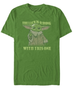 Fifth Sun Men's Strong In The Luck Short Sleeve Crew T-shirt In Kelly
