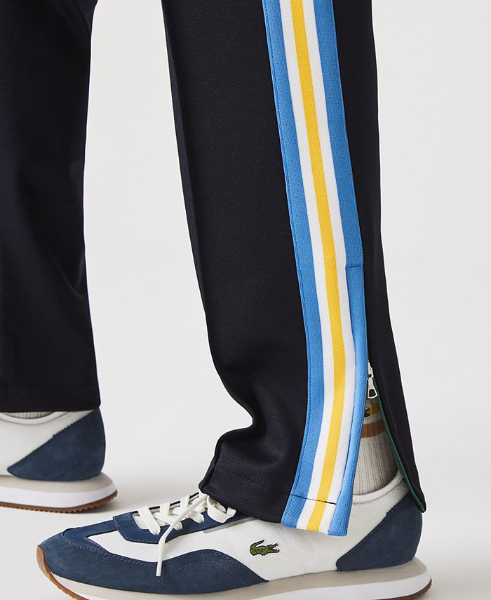 lacoste track pants grey