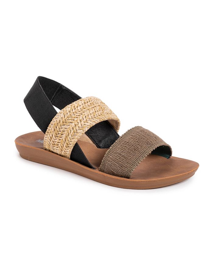 muk luks leopard sandals