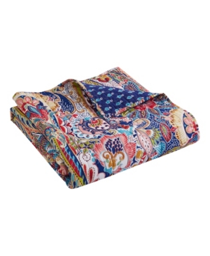 Levtex Nanette Quilted Throw In Navy