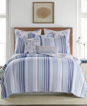 Levtex Zuma Beach Seaside Stripe 2-pc. Quilt Set, Twin In Blue