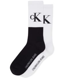 Men's 2-Pk. Logo Crew Socks