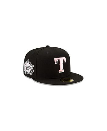 New Era Texas Rangers Black and White Fashion 59FIFTY Cap - Macy's