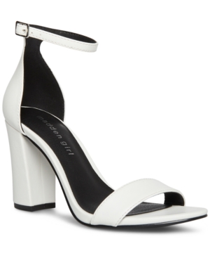 Madden Girl Bella Two-Piece Block Heel Sandals