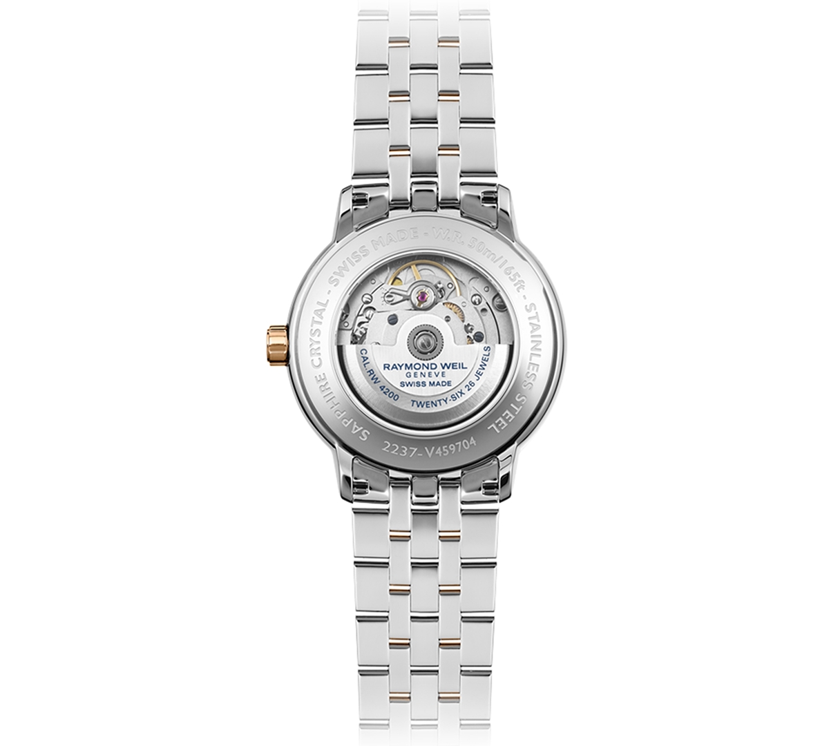 Raymond Weil Men's Swiss Automatic Maestro Two-Tone Stainless Steel Bracelet Watch 39mm