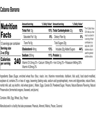 Cabana Banana Bundt Cake, 24 oz