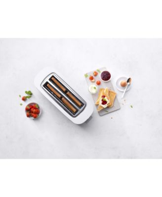 Enfinigy 2-Long Slot Silver Toaster