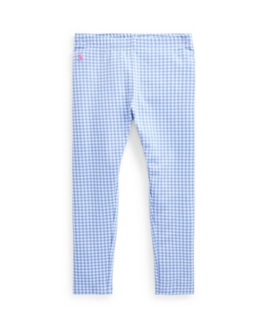 Toddler Girls Gingham Stretch Jersey Legging