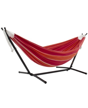 Vivere Cotton Hammock With Stand And Carry Bag In Mimosa