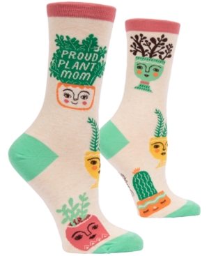 Blue Q Proud Plant Mom Crew Socks